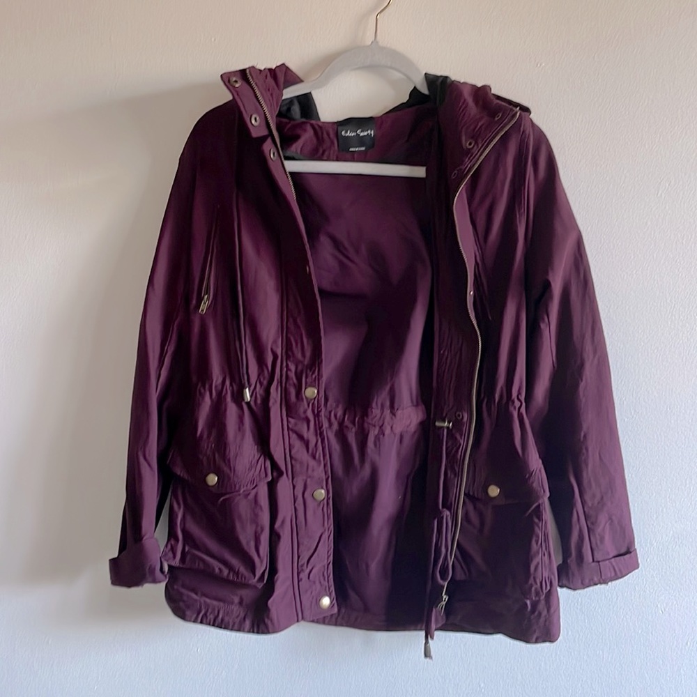 Eden Society buttoned hooded jacket